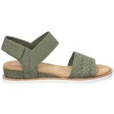 Skechers Ženske sandale Desert Kiss, Maslinaste Cene