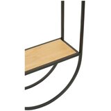 Premier Housewares Črna/v naravni barvi večnivojska kovinska polica 35 cm Mataram – | Shoptok.si