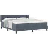 vidaXL Uzglavlje s madracem Tamno siva 180x200 cm Baršun Cijene