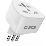Sbs POTOVALNI ADAPTER ZA POLNJENJE ELEKTRONSKIH NAPRAV ZA EVROPO, ZDA IN ZDRUŽENO KRALJESTVO, (5000261429) Cene