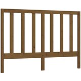  Uzglavlje za krevet boja meda 126 x 4 x 100 cm masivna borovina | shoptok.hr