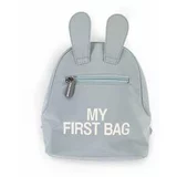 Childhome dječji ruksak MY FIRST BAG grey