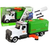Kamion za čišćenje za igru sa alatom za sastavljanje Sweeper - zeleni Cijene