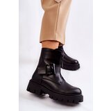 Boto Women's Warm Boots With Zipper Black Torey | Shoptok.si
