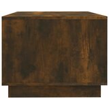  Stolić za kavu dimljena boja hrasta 102 x 55 x 43 cm drveni | shoptok.hr