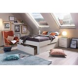 Rauch Möbel POSTELJA S PREDALOM x , bela | Shoptok.si