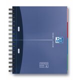 Oxford Sveska Office Essentials Europeanbook A4+ kvadratići, 4 Subject plava Cene