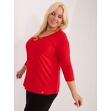 BASIC Feel Good Blouse-RV-BZ-6329.43P-red | Shoptok.si