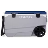 Igloo Prenosna hladilna skrinja MAXCOLD ROLLER Latitude 90, 85L, pepelnato siva, (21162810) | Shoptok.si