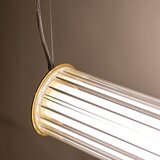 Zuma line 1232 - LED prigušiva luster na sajli COMO LED/39W/230V 2700-6500K zlatna + daljinski upravljač | Eponuda.com
