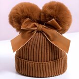  Dječja kapa BO-21307 - Smeđa KP21307 | Shoptok.si