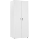 XXXL Omara Za Oblačila Basic 2, Bela | Shoptok.si