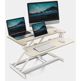 Vonhaus Standing Desk Attachment – Light Wood | shoptok.hr