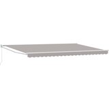  Povlačivi tende Svjetlosiva 500 x 300 x 165 cm | shoptok.hr