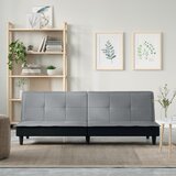 vidaXL Kauč na razvlačenje od tkanine svjetlosivi | shoptok.hr