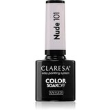 Claresa SoakOff UV/LED Color Nude gel lak za nohte odtenek 101 5 g Cene