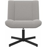  Stolica na kotačiće Svijetlo siva 63 x 75 x 76 cm Janjeća koža | shoptok.hr