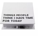 Widdop & Co. Now or Never - Blokčić - Now or Never, Things People Think I Have Time For Today Cene