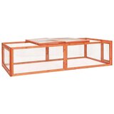  Kavez za zečeve 183 x 90 x 46 5 cm od masivne jelovine | shoptok.hr
