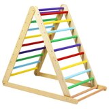  Plezalni trikotnik, zložljiv plezalni trikotnik z leseno lestvijo ali klančino | Shoptok.si