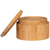 House Nordic Bambusove kutije za pohranu u setu 2 kom s poklopcem/dekorativne u prirodnoj boji ø 15x8 cm Chefalu – | shoptok.hr