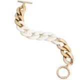 IZMAEL Zapestnica CA-28649 - Zlata / Bela | Shoptok.si