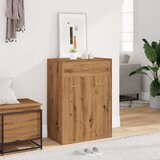 vidaXL Omarica za čevlje artisan hrast 60x35x84 cm inženirski les | Shoptok.si