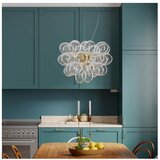  ByRydens 4200440-6509 - Visilica na sajli GROSS 8xG9/5W/230V proziran | Eponuda.com
