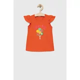 Birba Trybeyond Kratka majica za dojenčka oranžna barva