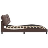  Okvir za krevet s uzglavljem smeđi 200x200 cm od umjetne kože | shoptok.hr