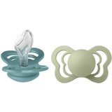 Bibs ortodontska duda couture silicone nordic mint & island sea | shoptok.hr