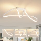 Brilagi led prigušiva prislonjen plafonski luster twister LED/60W/230V 3000-6000K bela + daljinski upravljač | Eponuda.com
