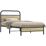  Posteljni okvir brez vzmetnice 107x203 cm sonoma inž. les, (21609335) Cene