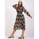 Italy Moda Dress-DHJ-SK-15177.06P-dark green | shoptok.hr