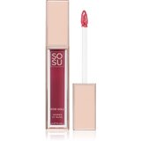 SOSU Cosmetics Satin Lip Glaze hidratantno sjajilo za usne nijansa Berry Sweet 6 ml | shoptok.hr