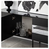 Hanah home leon - black, fume blackfume tv stand | Eponuda.com