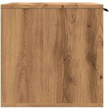vidaXL Omara za mačje stranišče artisian hrast 80x50x45 cm inž. les | Shoptok.si