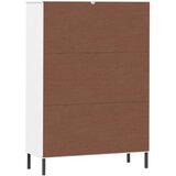  Regal za knjige bijeli 90x35x128,5 cm drveni OSLO | Eponuda.com