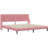  Okvir za krevet Ružičasta 180 x 200 cm Baršun - Ružičasta 180 x 200 cm | shoptok.hr
