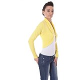 Datch shrug dugih rukava za žene žuti | shoptok.hr