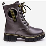 Kesi Children's insulated trapper boots grey Iomare Cene