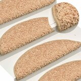  Prostirke za stepenice 30 kom 56x17x3 cm zlatne poluokrugle - Zlatno 56 x 17 x 3 cm 30 Zlatno | shoptok.hr