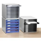 Leitz predalnik, 5 predalov, moder 5280 35