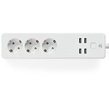 smart+ Extension Socket 3x Schuko Type F 4x USB 16 A Wi-Fi | Eponuda.com