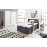home24 omara z drsnimi vrati, bela, bela, visoki sijaj | Shoptok.si