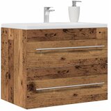  Ormarić za Lavabo - Umivaonik u kupaonici staro drvo 60x38 5x48 cm inženjerski drvo - Staro drvo 60 x 38.5 x 48 cm | shoptok.hr