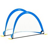 vidaXL Komplet otroških nogometnih golov s torbo 119x82x84,5 cm Cene