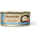 Grandorf Cat konzerva za mačke Grain Free - Pileće grudi & škampi 70g | Eponuda.com