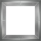  Zid za zadržavanje 4 kom. 100 x 100 x 30 cm Pocinčani čelik - Pocinčani čelik 100 x 100 x 30 cm | shoptok.hr