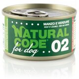 Natural Code dog konzerva za pse - Beef and Vegetables 90g | ePonuda.com